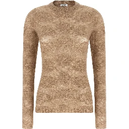 Beige Silk Cardigan