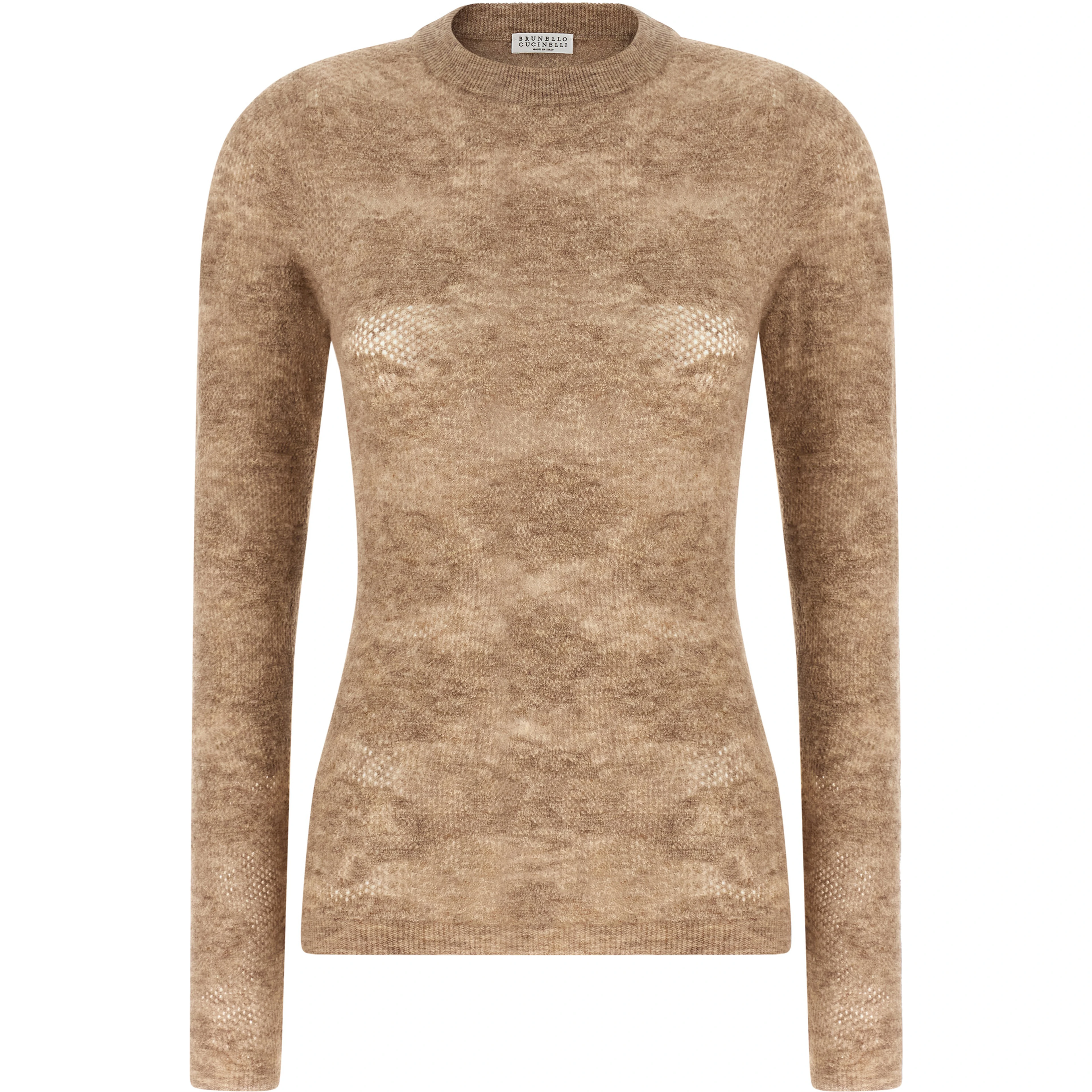 Beige Silk Cardigan
