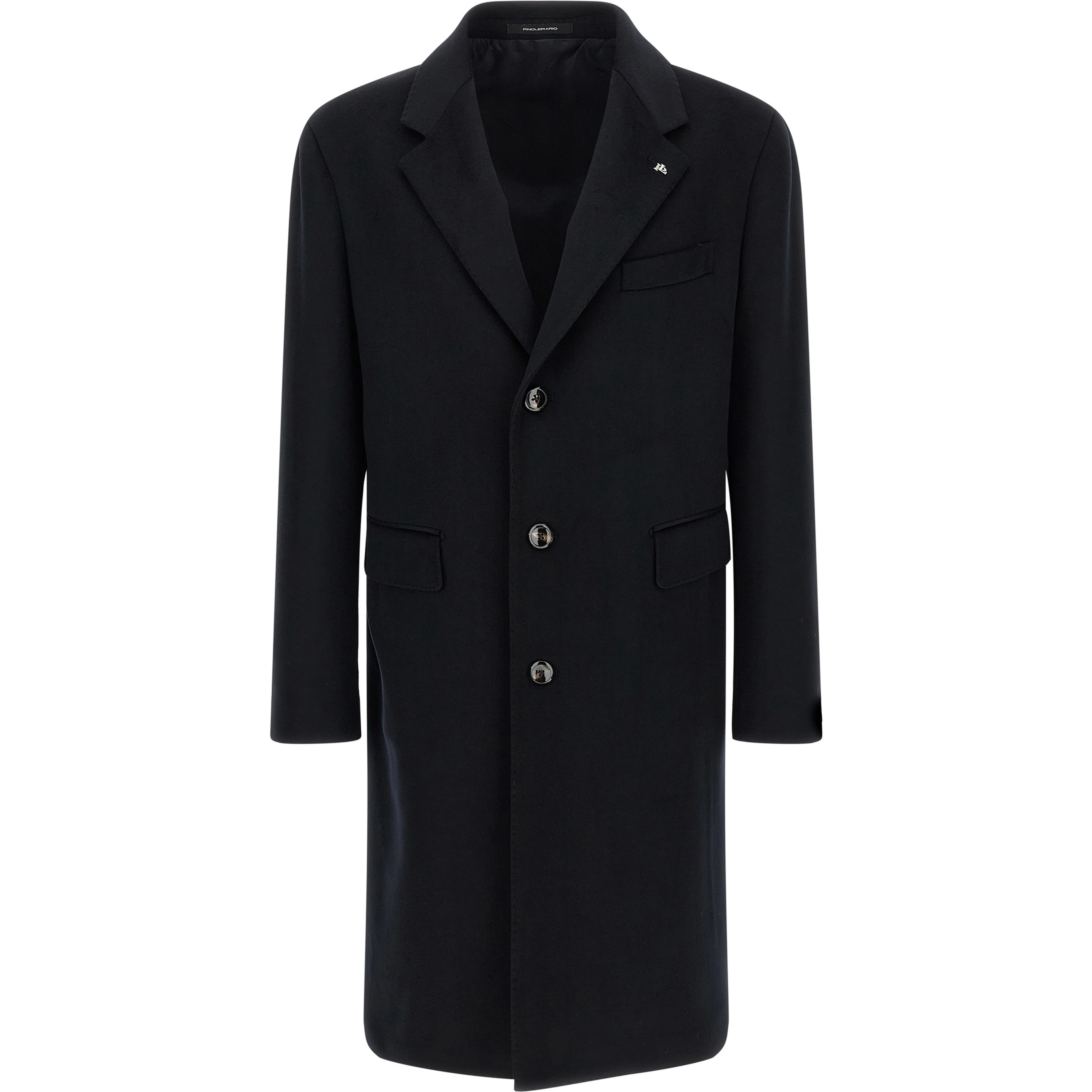 Blue Virgin Wool Coat