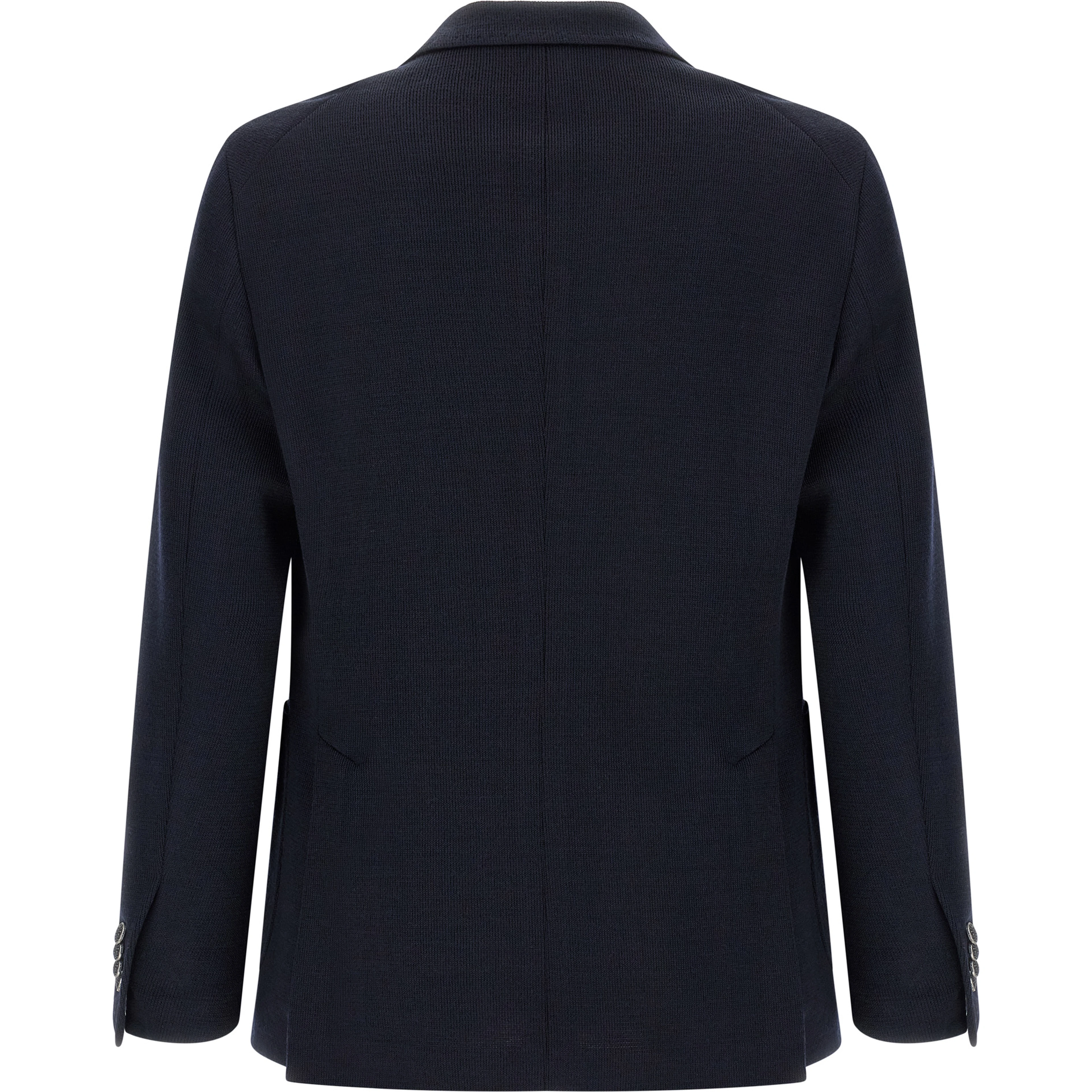 Blue Polyester Blazer