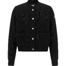Black Polyamide Cardigan