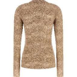 Beige Silk Cardigan