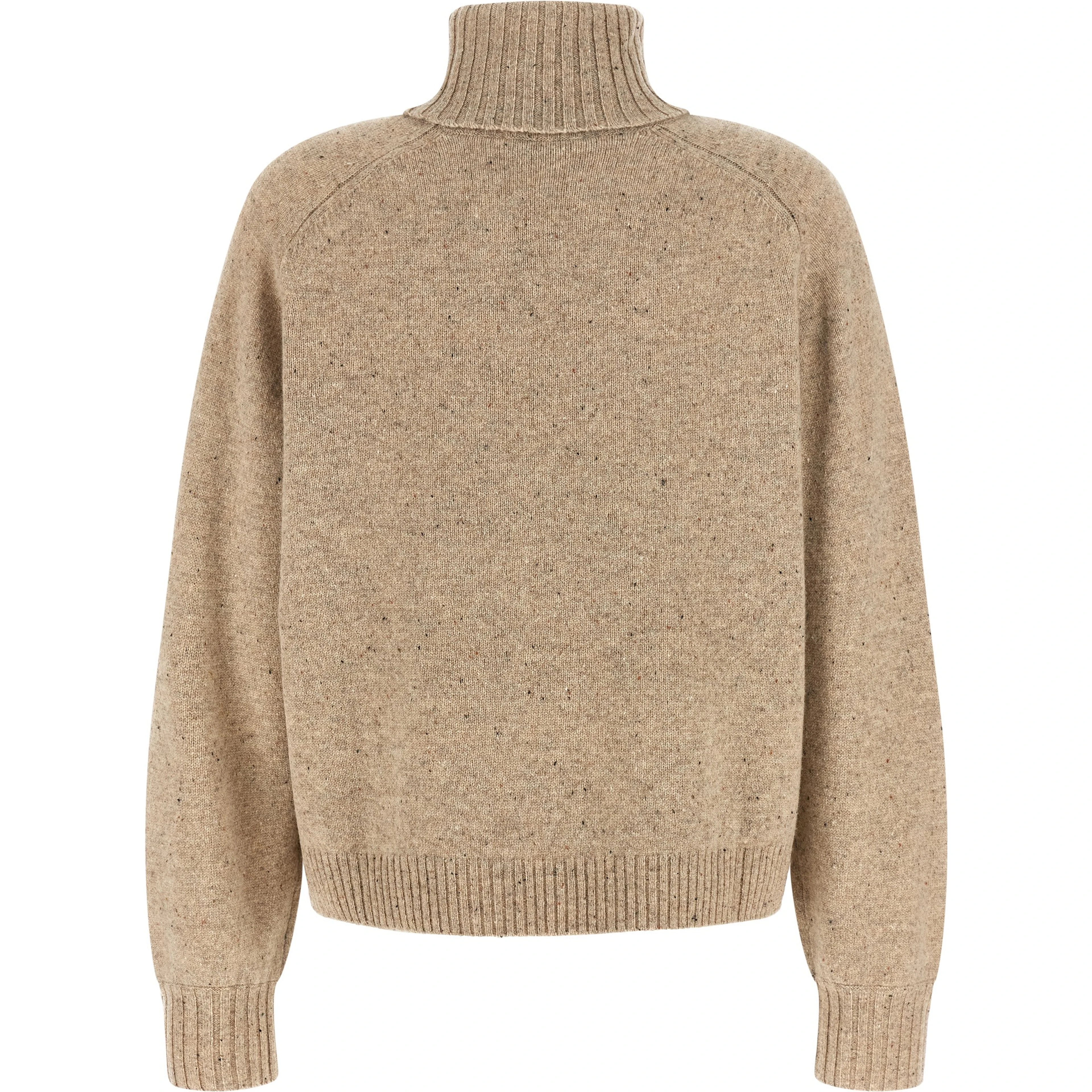 Beige Wool Cardigan