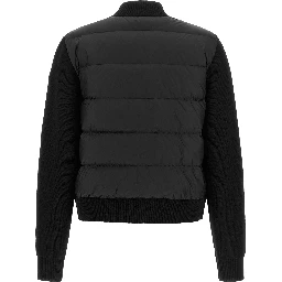 Black Polyamide Cardigan