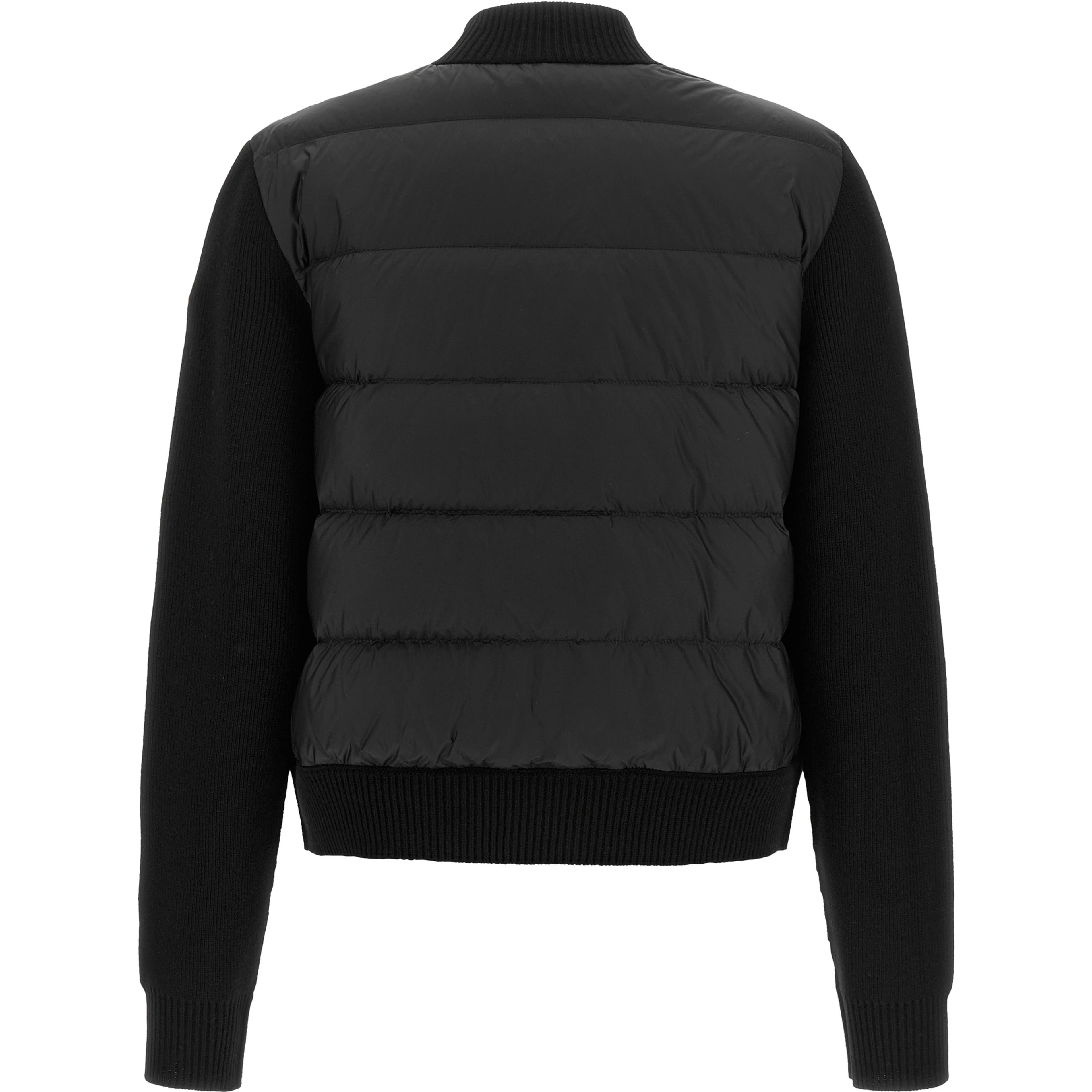 Black Polyamide Cardigan