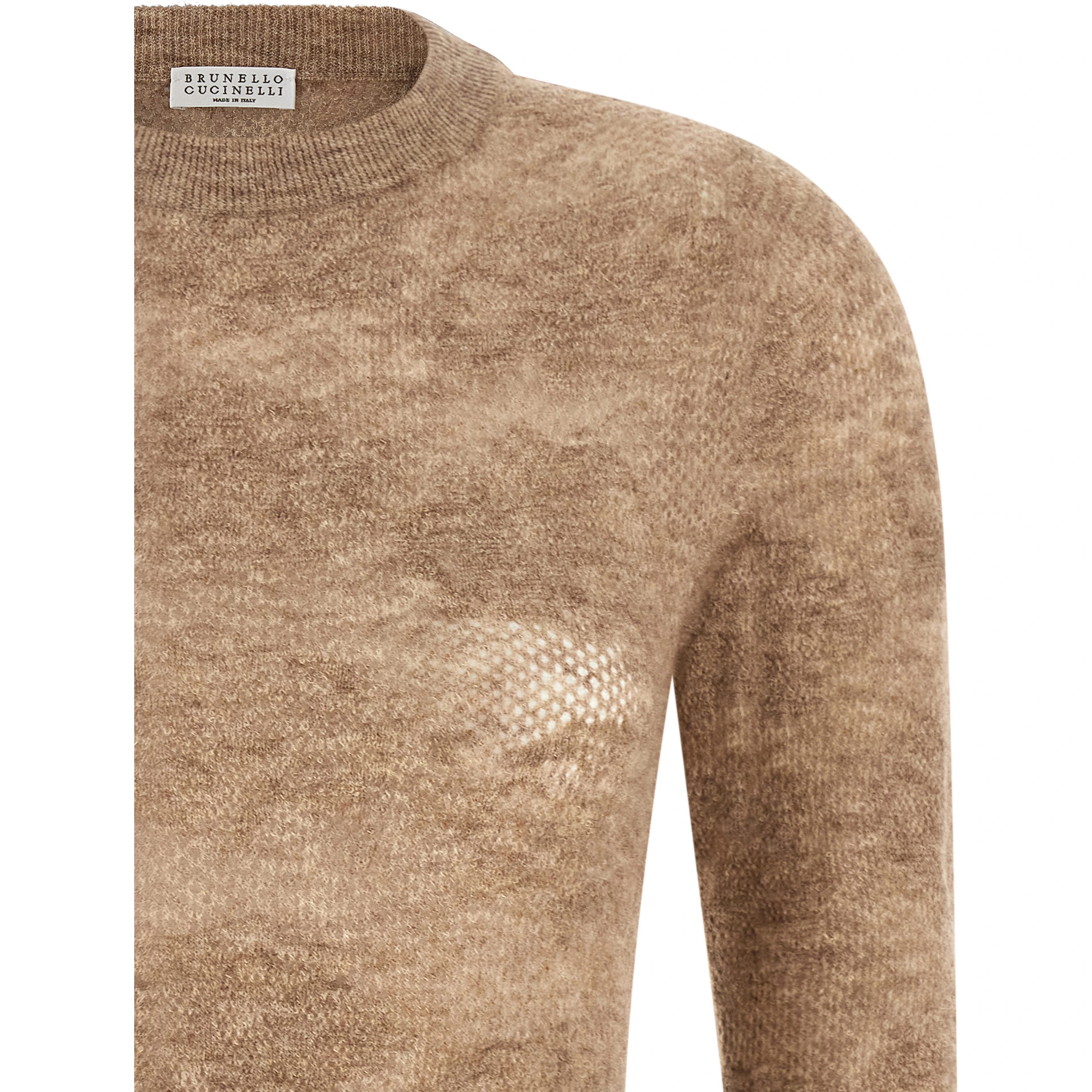 Beige Silk Cardigan