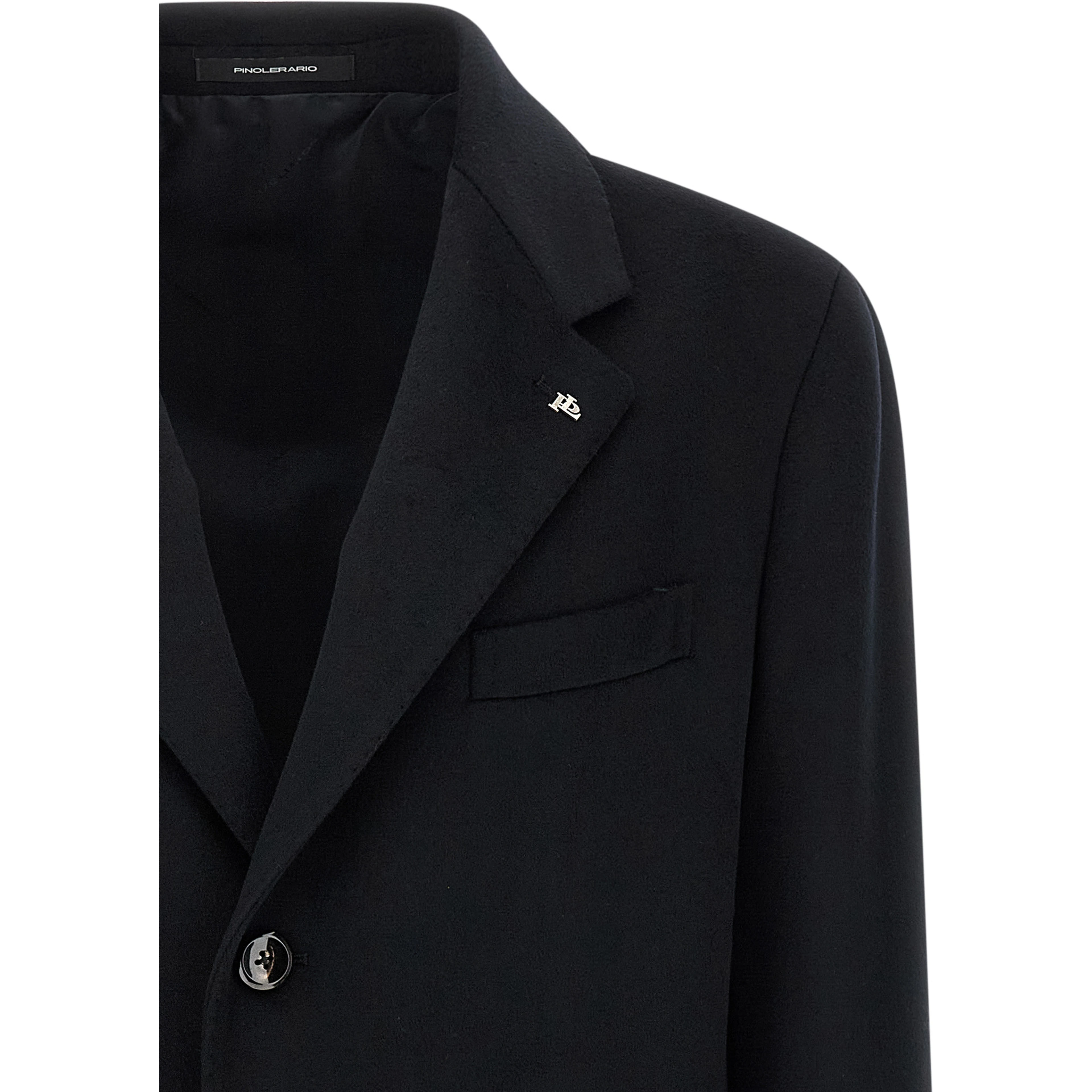 Blue Virgin Wool Coat