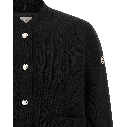 Black Polyamide Cardigan