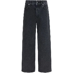 Black Cotton Jeans Denim