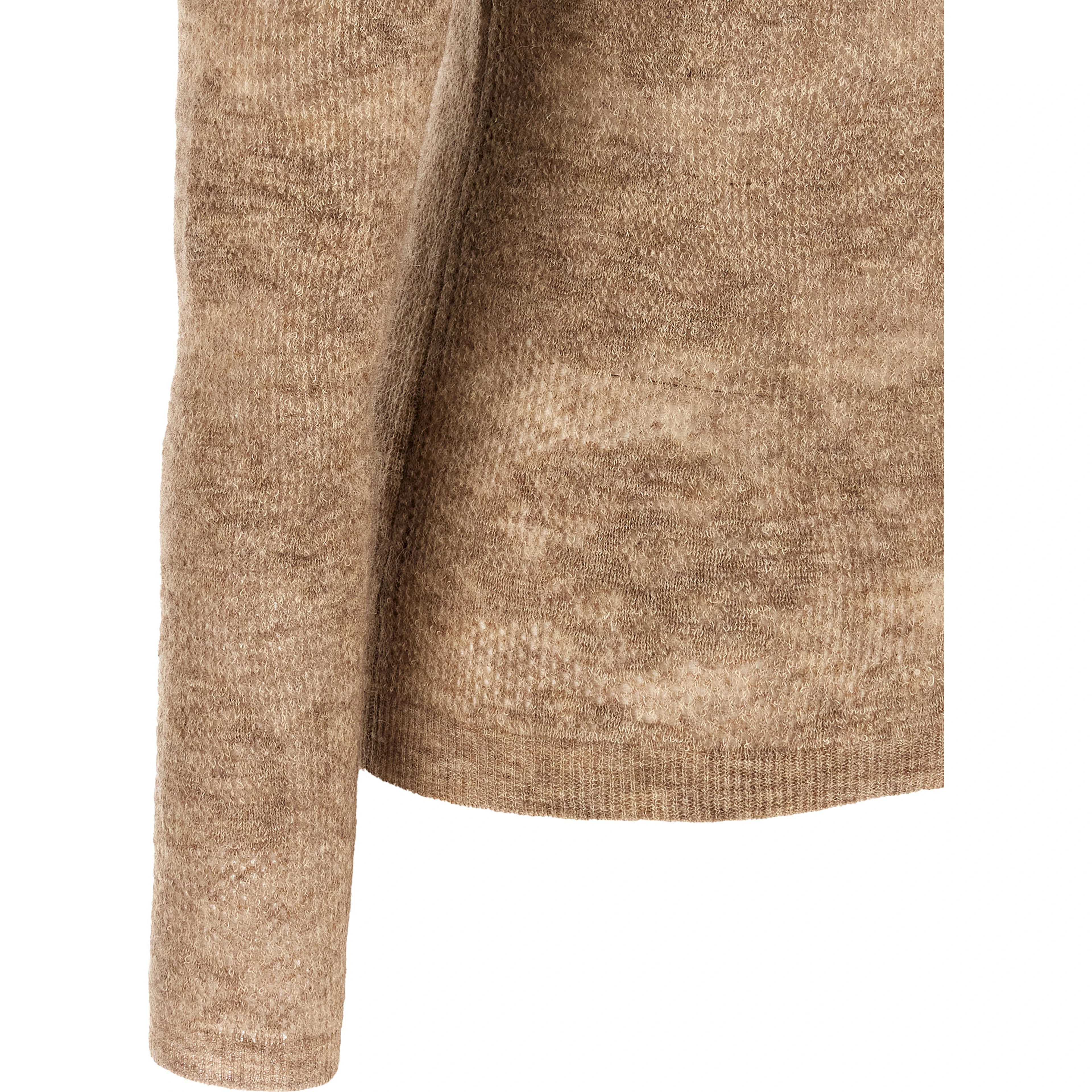 Beige Silk Cardigan