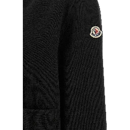 Black Polyamide Cardigan