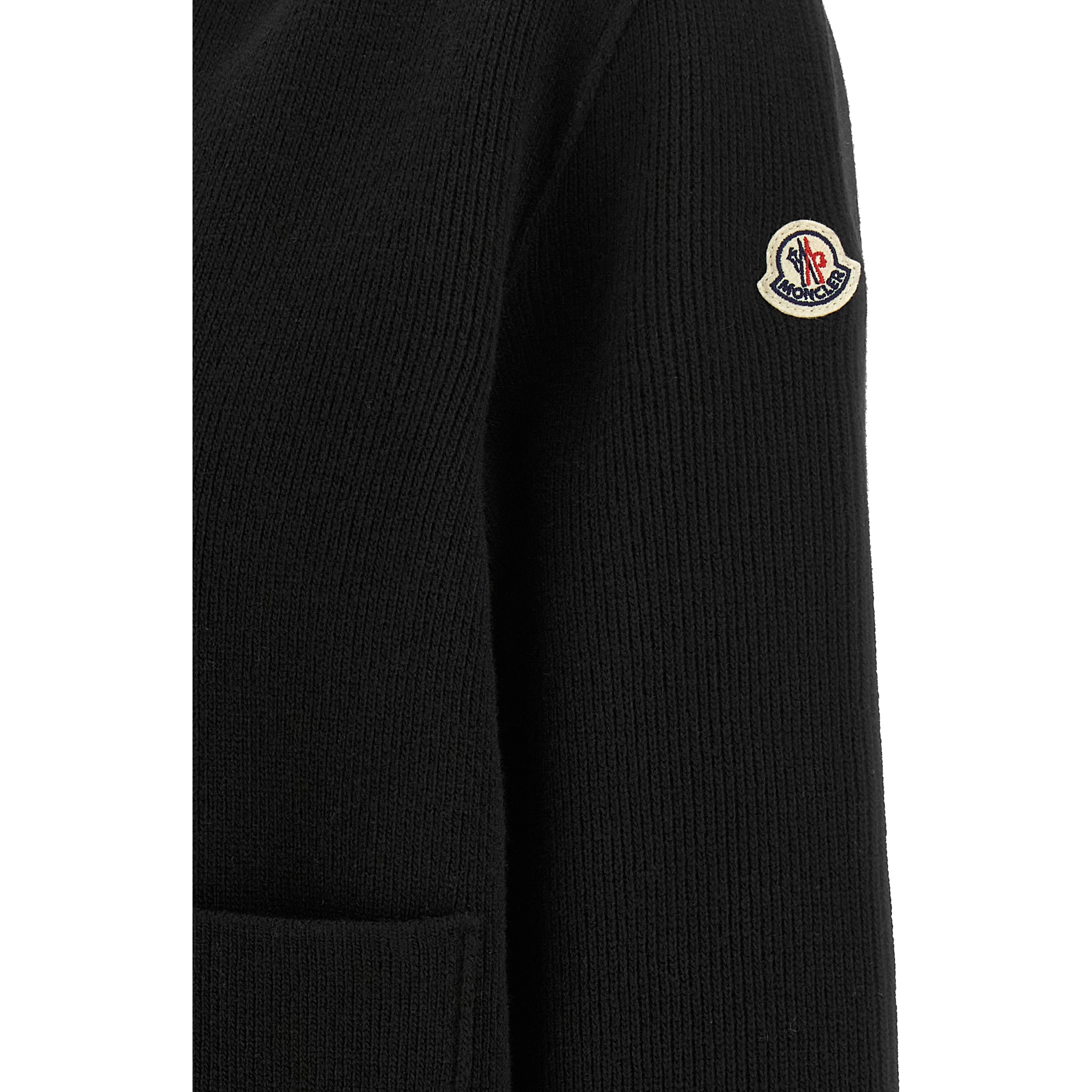 Black Polyamide Cardigan