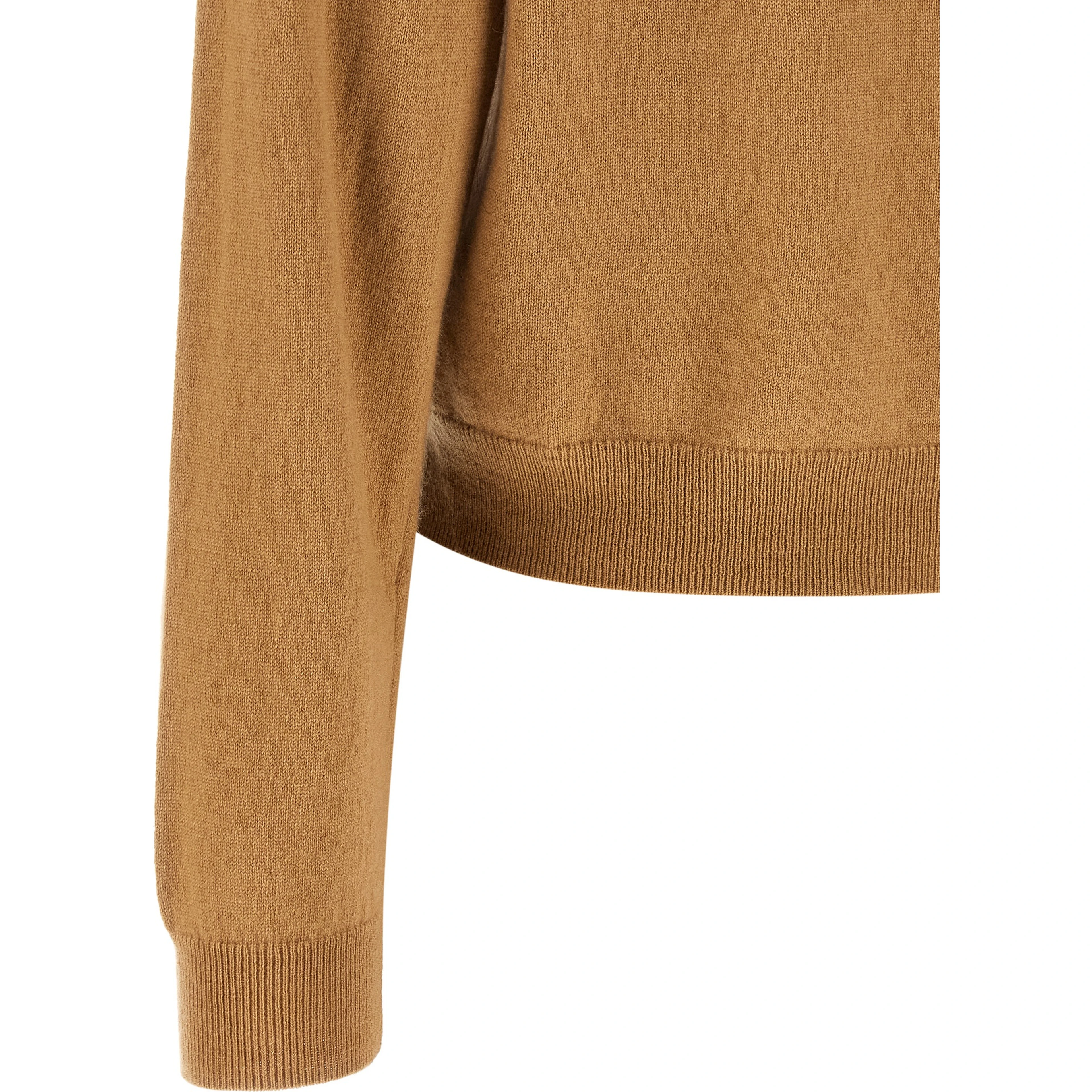 Beige Cashmere Cardigan