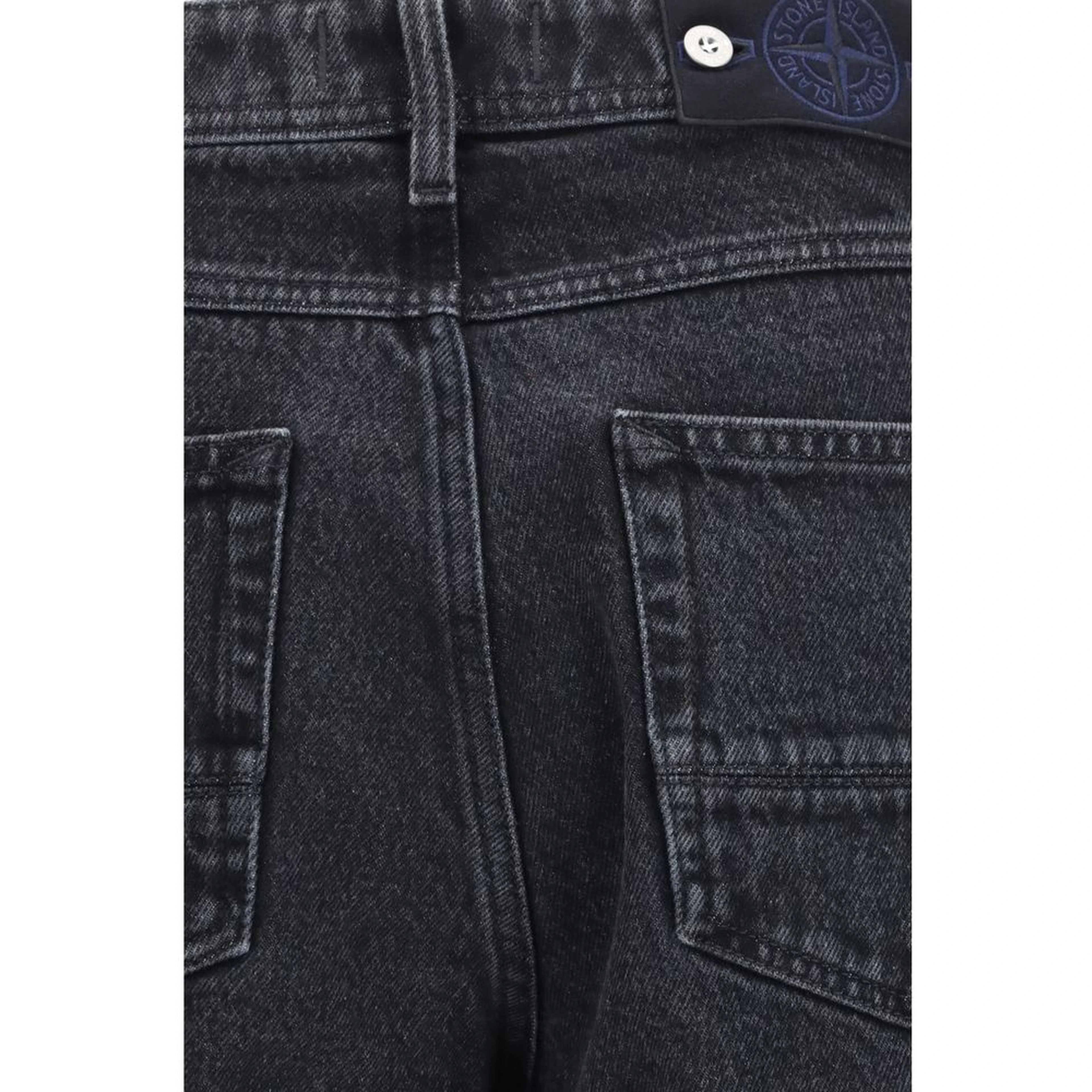 Black Cotton Jeans Denim