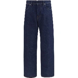 Blue Cotton Jeans Denim