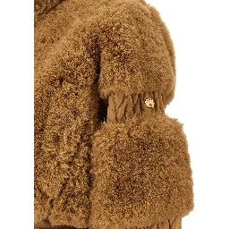 Beige Polyester Jumpsuit