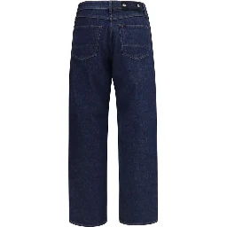 Blue Cotton Jeans Denim