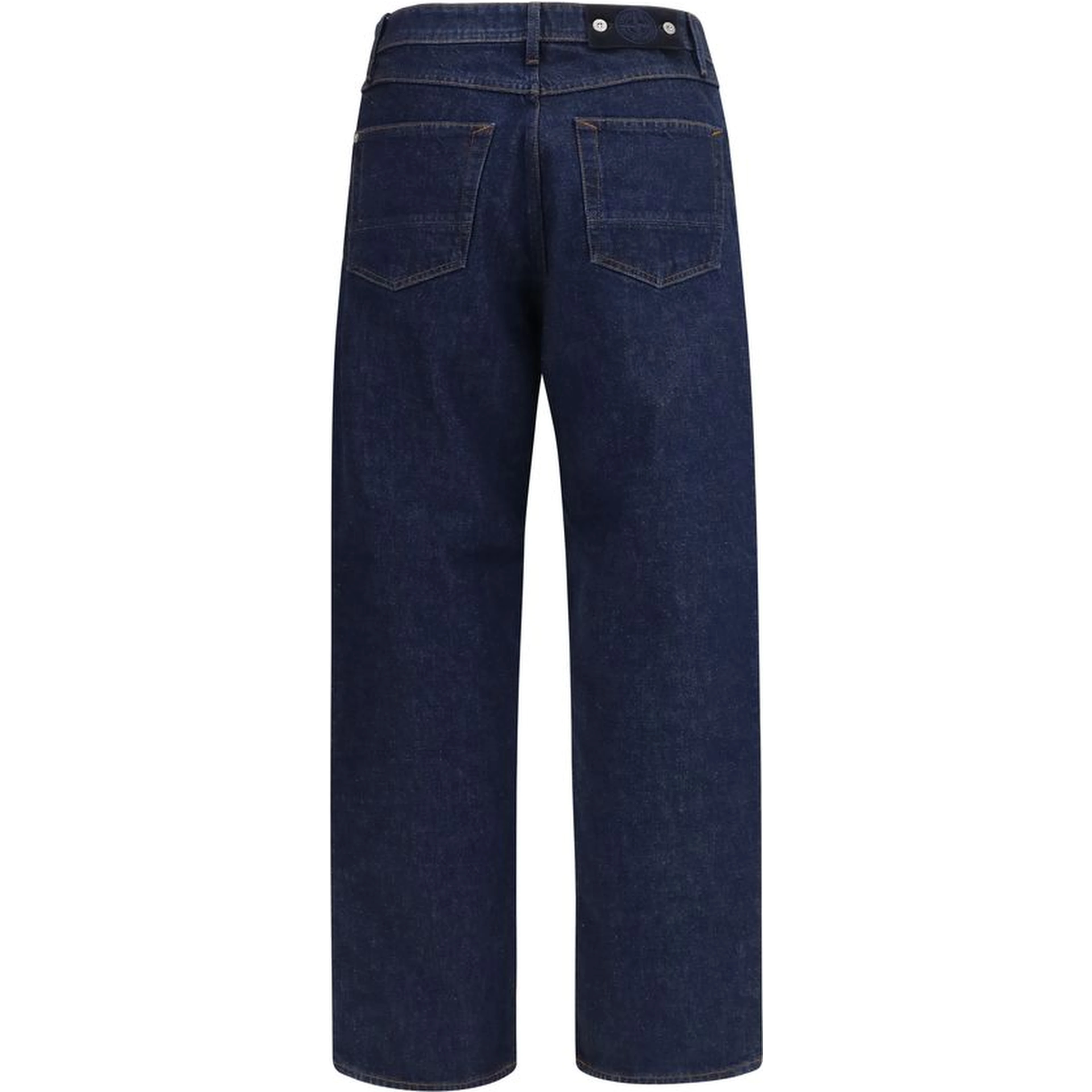 Blue Cotton Jeans Denim