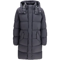 Black Nylon Coat