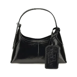 Black Calf Leather Bos Taurus Shoulder Bag
