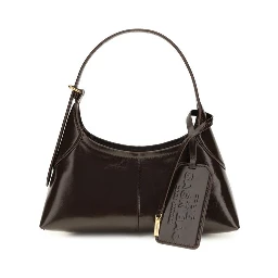 Brown Calf Leather Bos Taurus Shoulder Bag