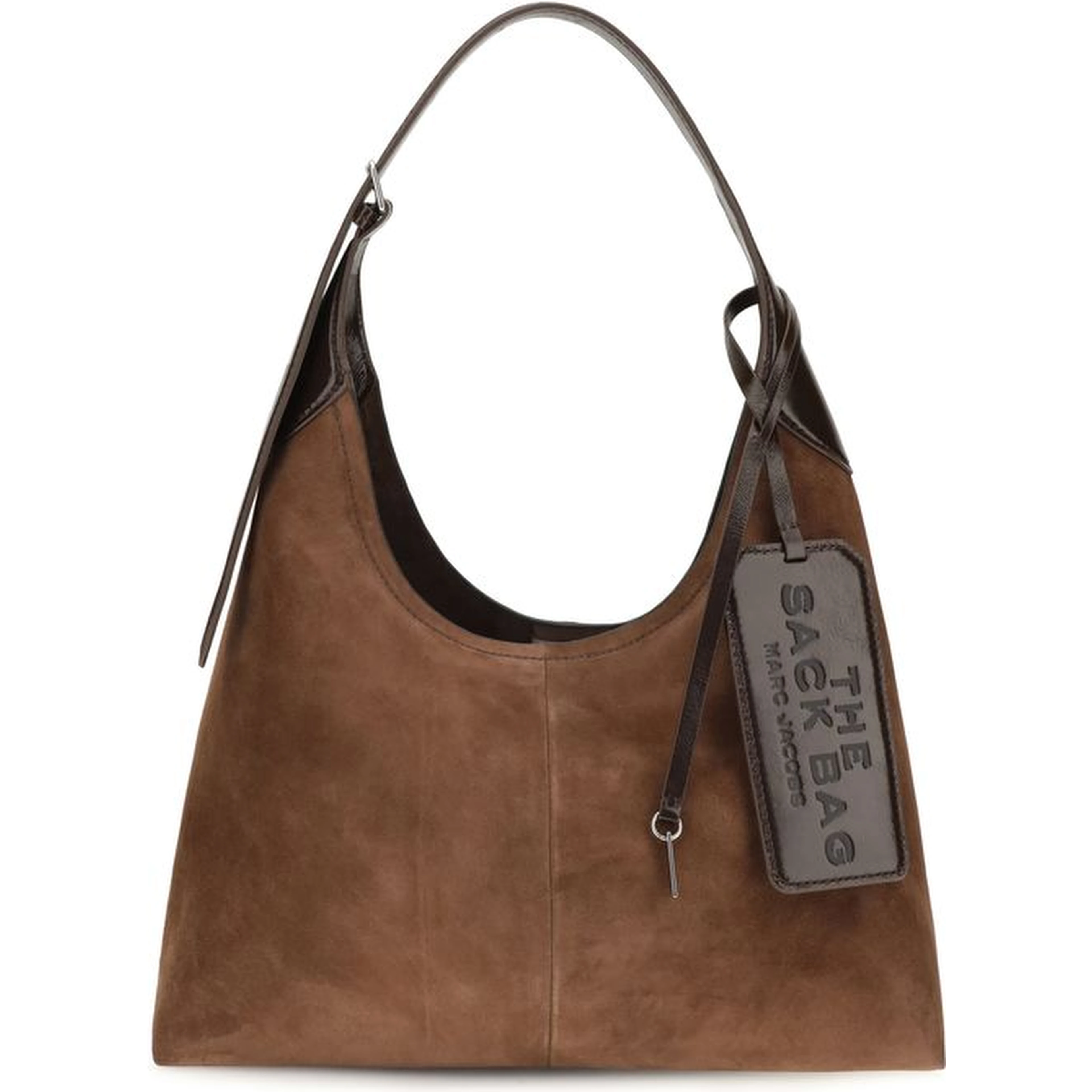 Brown Suede Leather Shoulder Bag