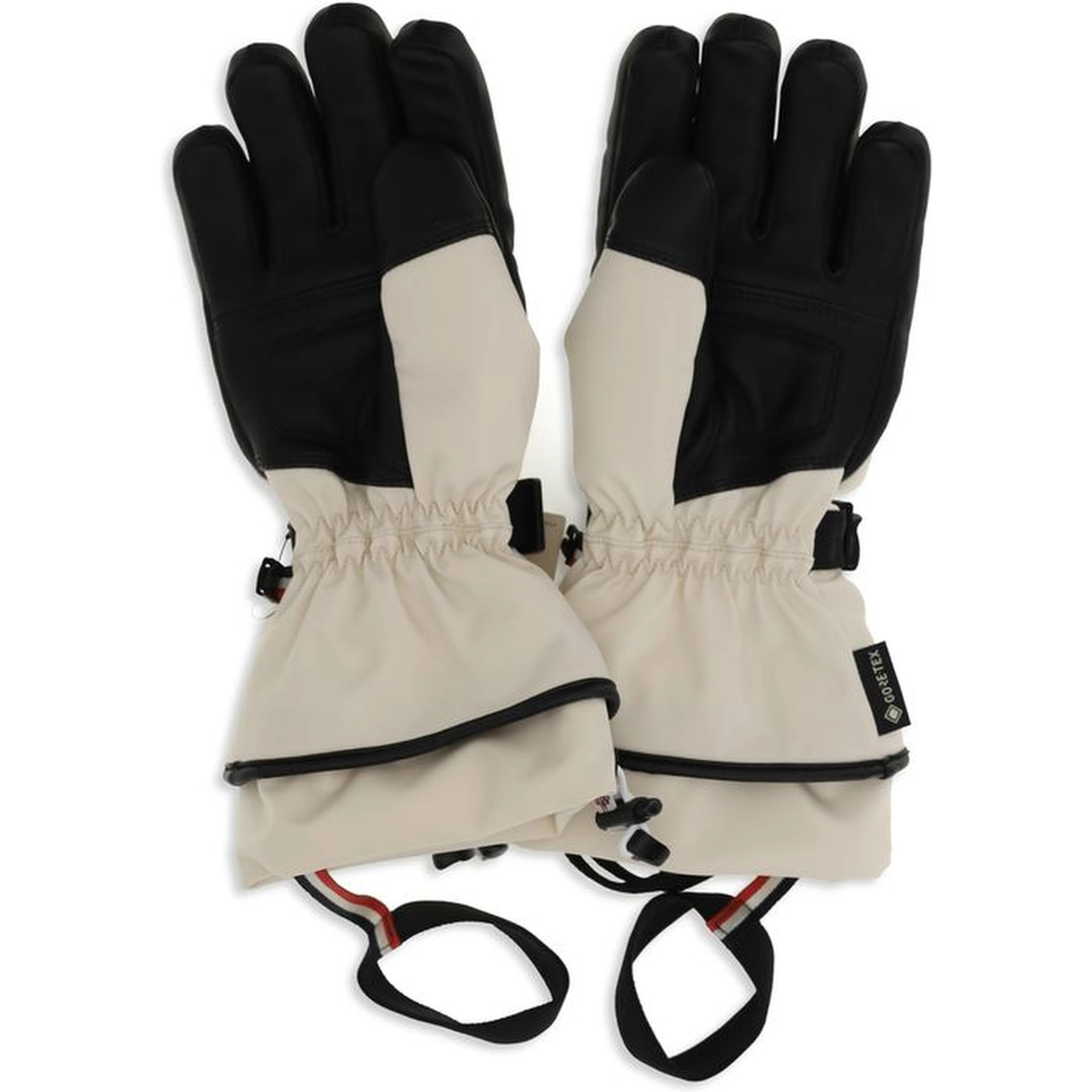 Beige Polyamide Gloves