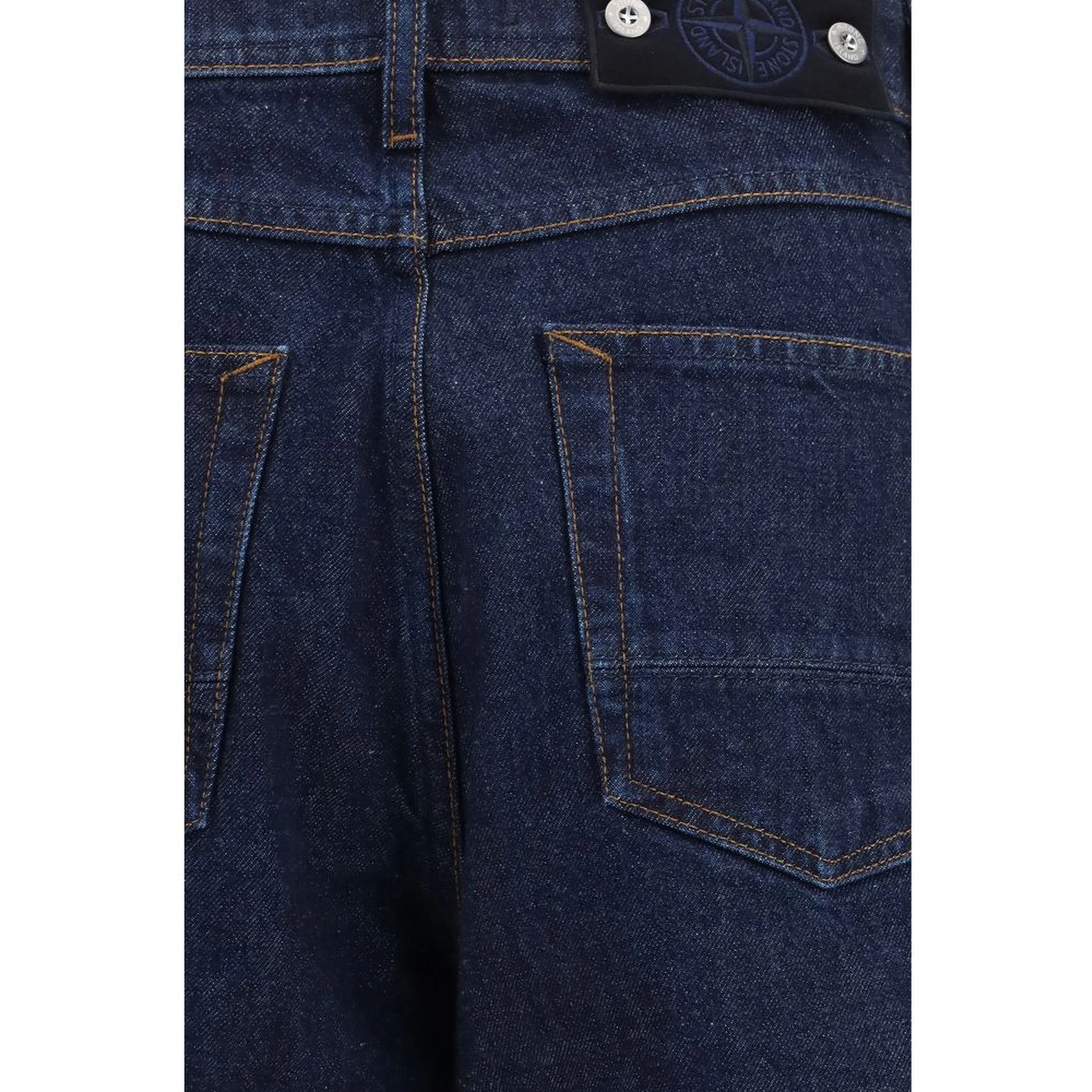 Blue Cotton Jeans Denim
