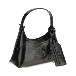 Black Calf Leather Bos Taurus Shoulder Bag