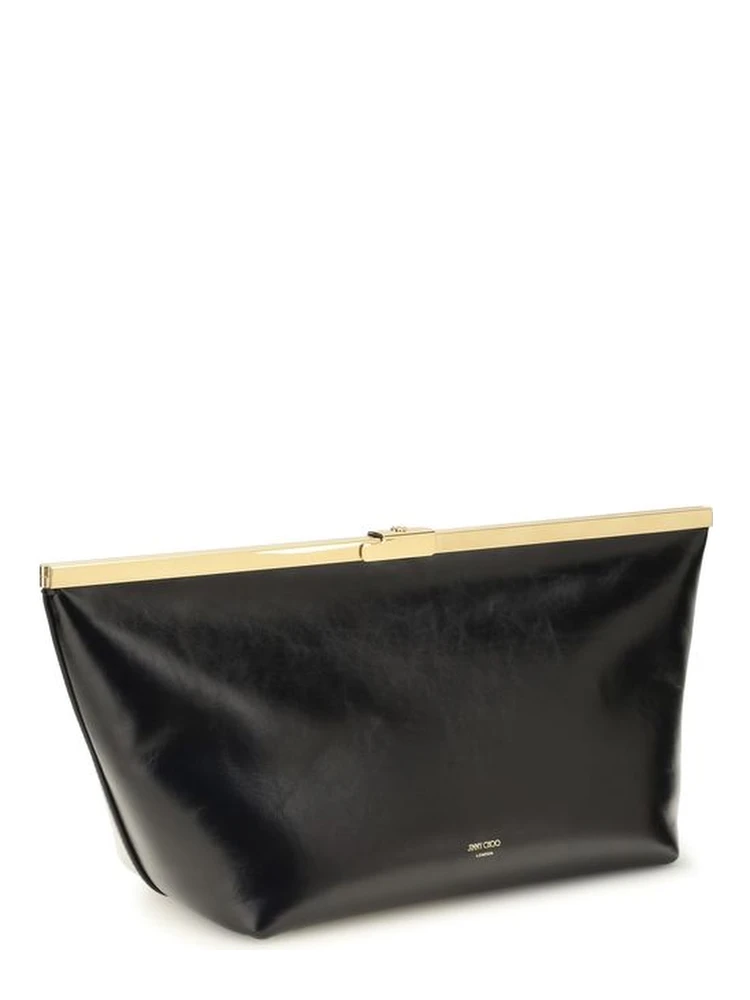 Black Calf Leather Bos Taurus Clutch Bag alternative