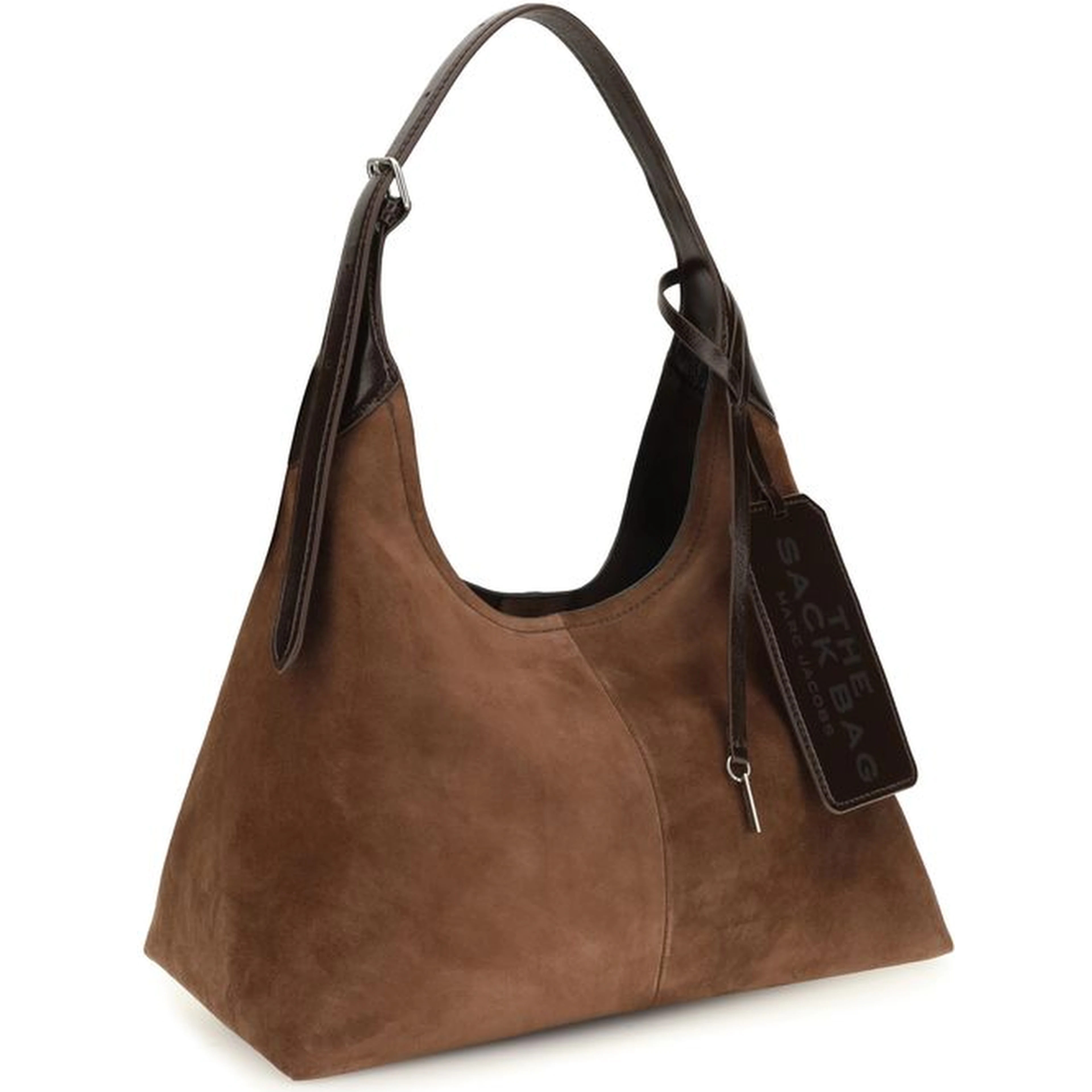Brown Suede Leather Shoulder Bag