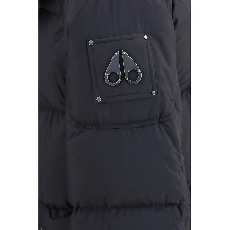Black Nylon Coat