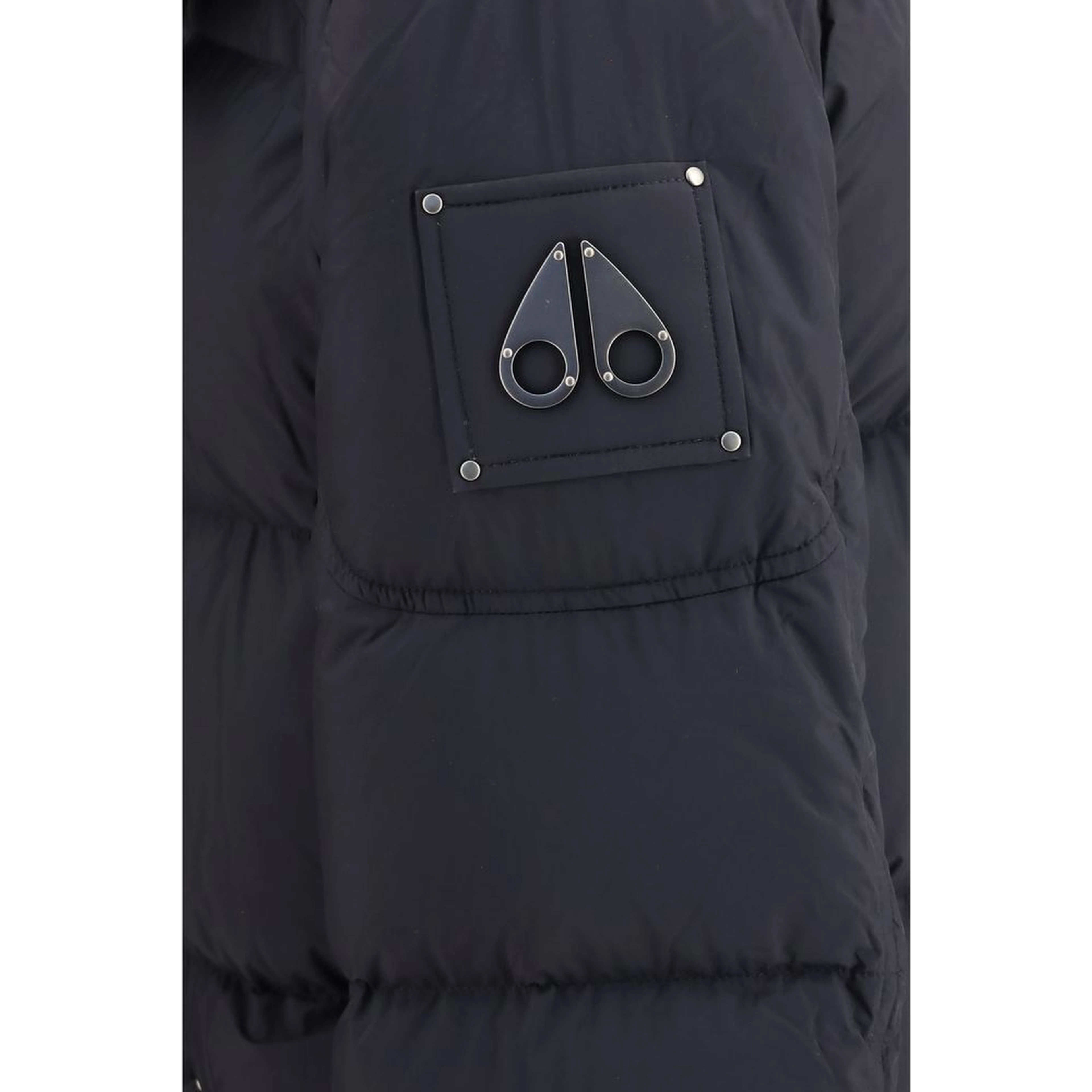 Black Nylon Coat