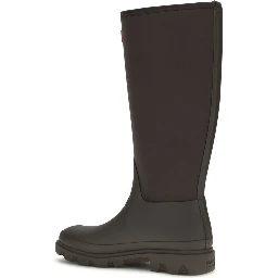 Brown Rubber Rain Boots