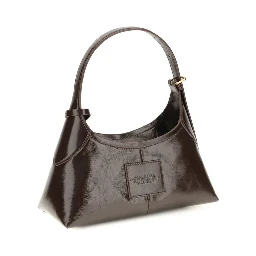 Brown Calf Leather Bos Taurus Shoulder Bag