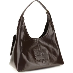 Brown Calf Leather Bos Taurus Shoulder Bag