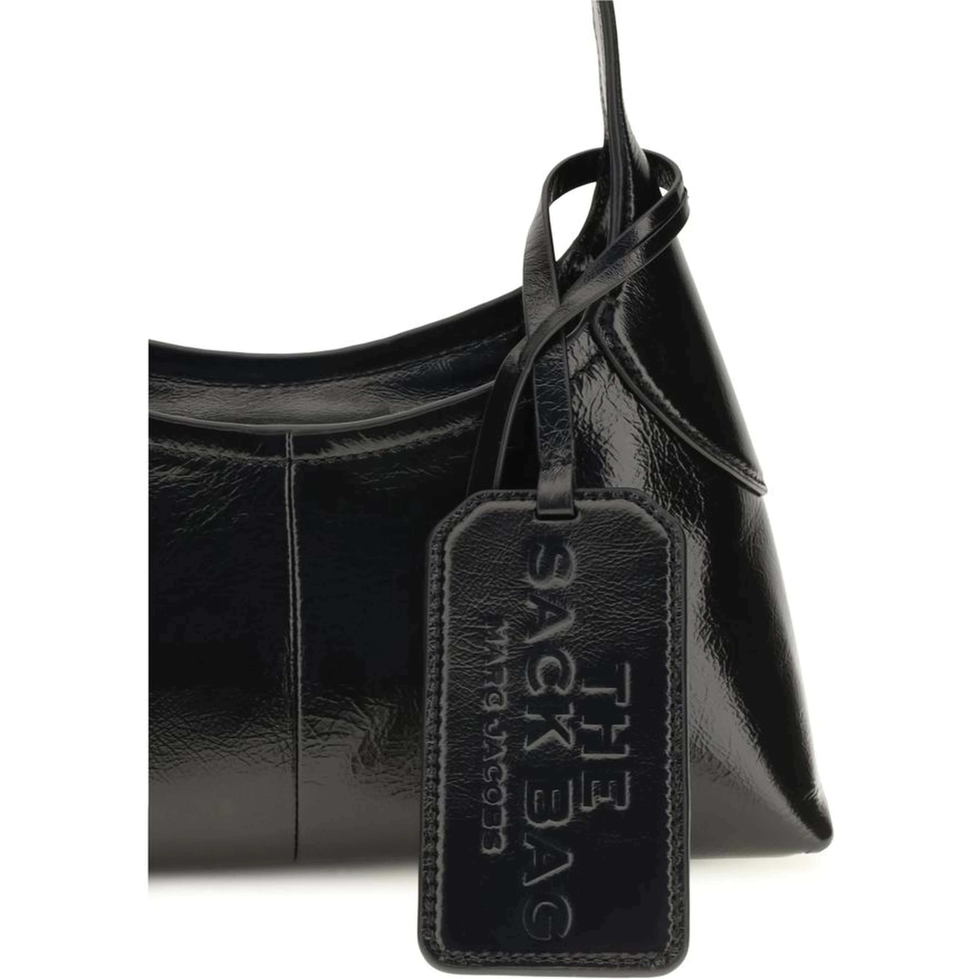 Black Calf Leather Bos Taurus Shoulder Bag