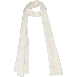 Beige Silk Foulard