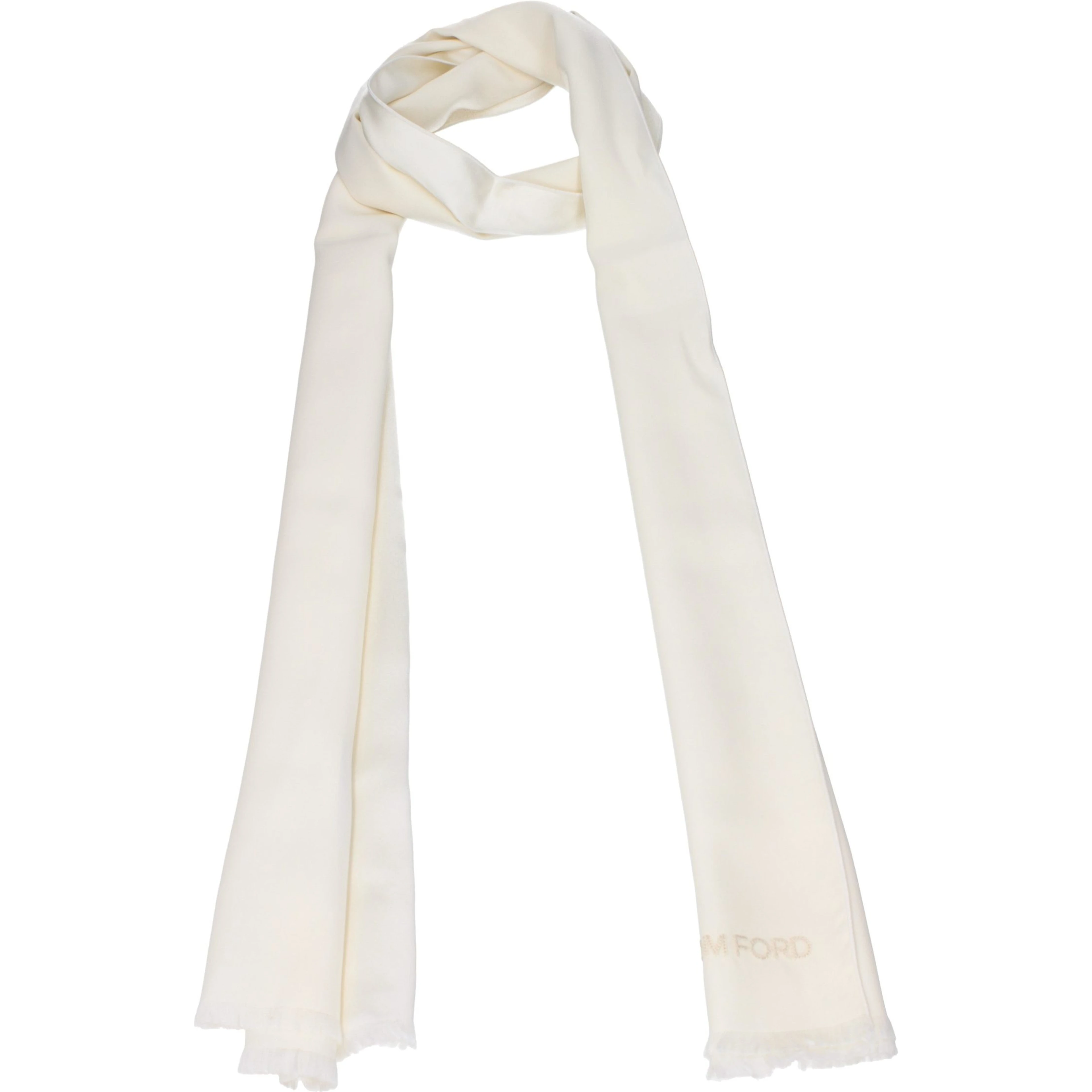 Beige Silk Foulard