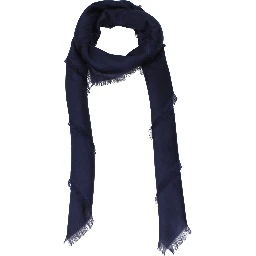 Blue Cashmere Foulard