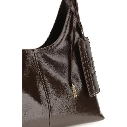 Brown Calf Leather Bos Taurus Shoulder Bag