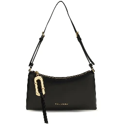 Black Calf Leather Bos Taurus Shoulder Bag
