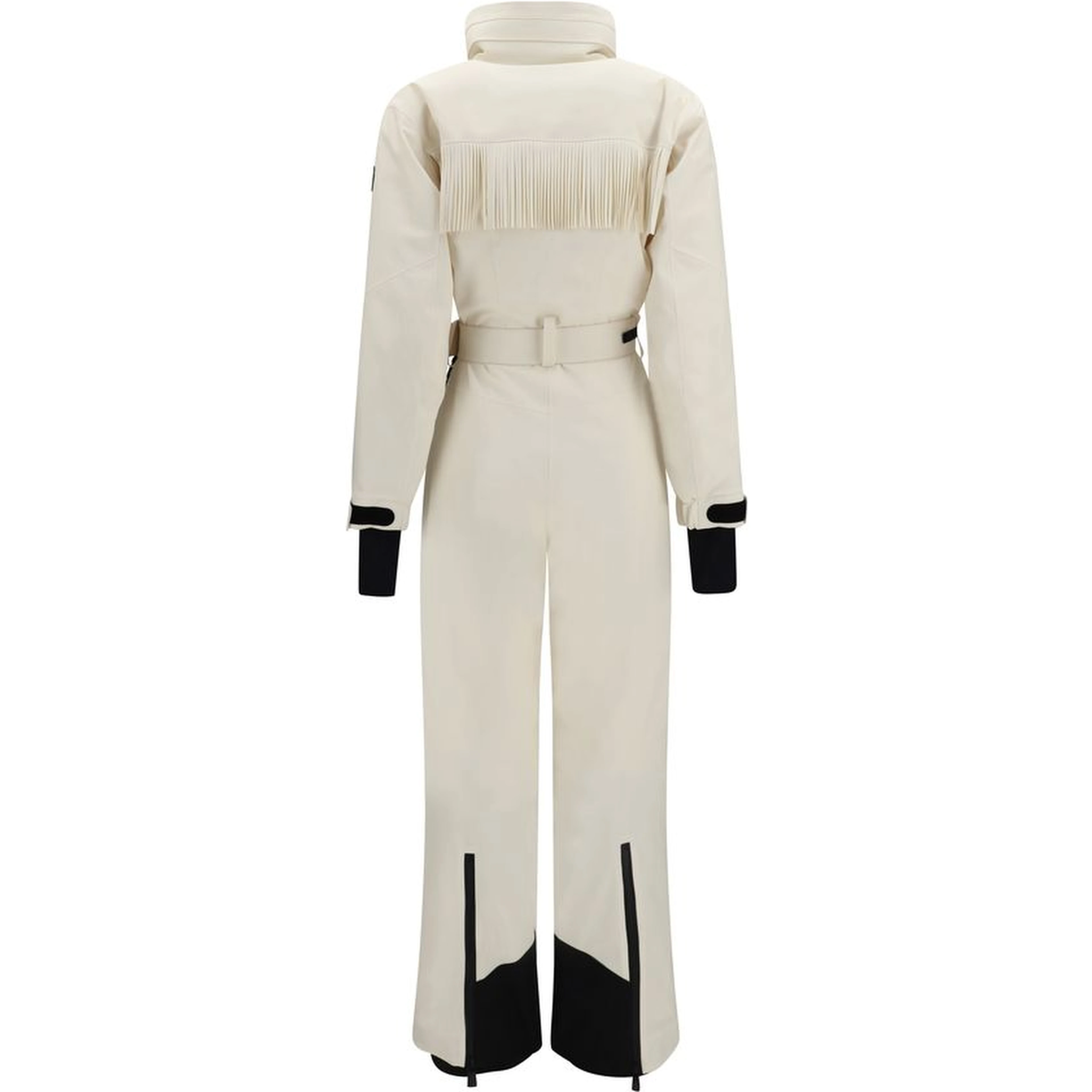 White Polyester Jumpsuit