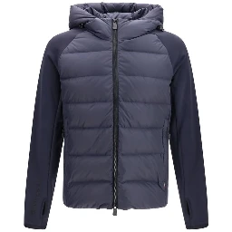 Blue Polyester Sweatshirt