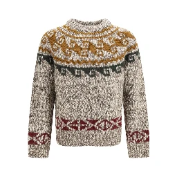 Beige Wool Oves Aries Sweatshirt