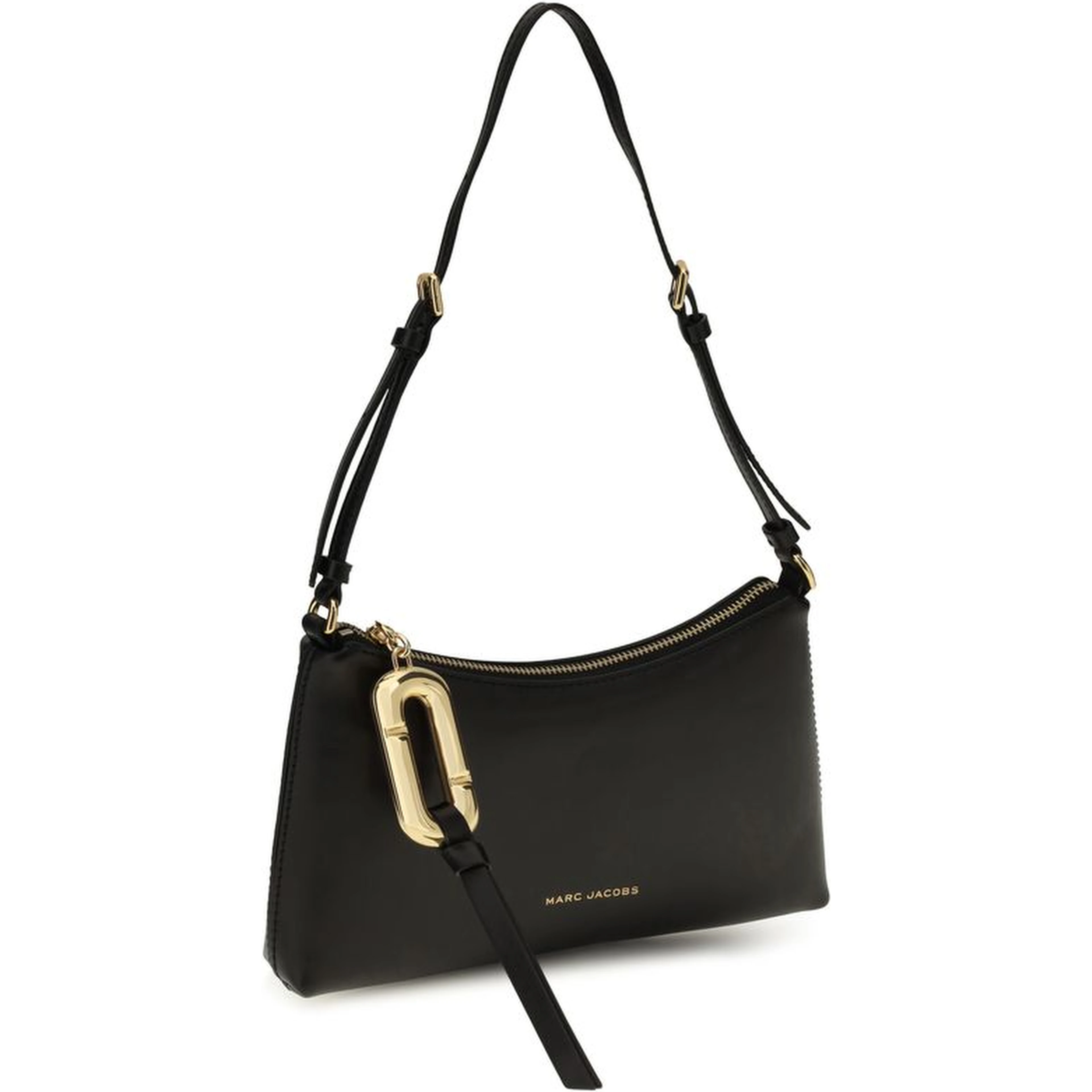 Black Calf Leather Bos Taurus Shoulder Bag