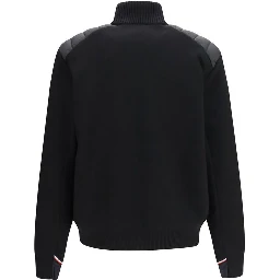Black Wool Oves Aries Cardigan