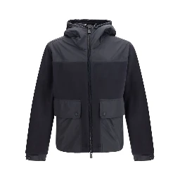 Black Polyester Sweatshirt