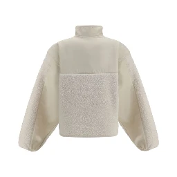 White Recycled Polyester Shell Jacket