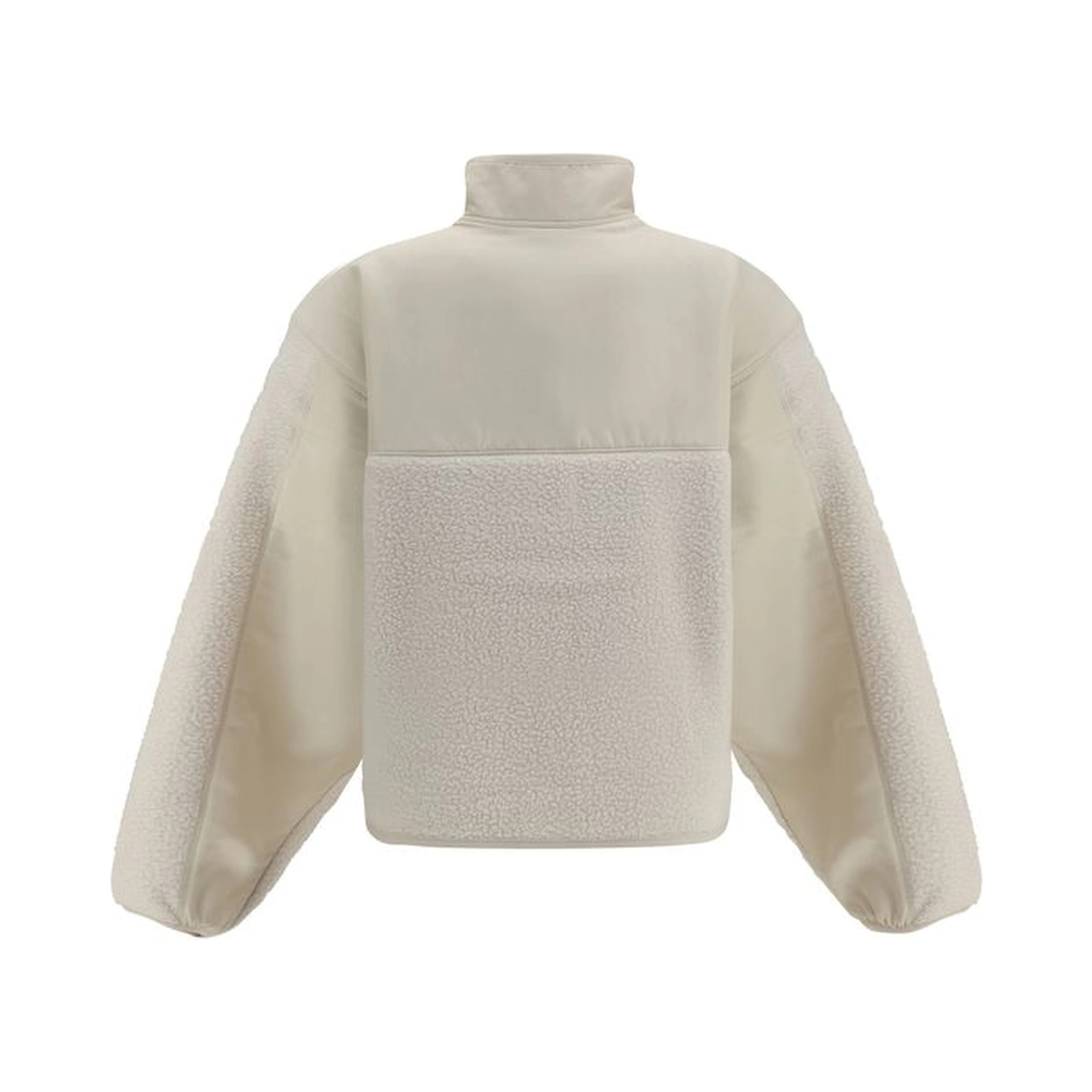 White Recycled Polyester Shell Jacket
